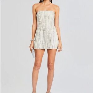 Retrofete ESMERAY EMBELLISHED DRESS